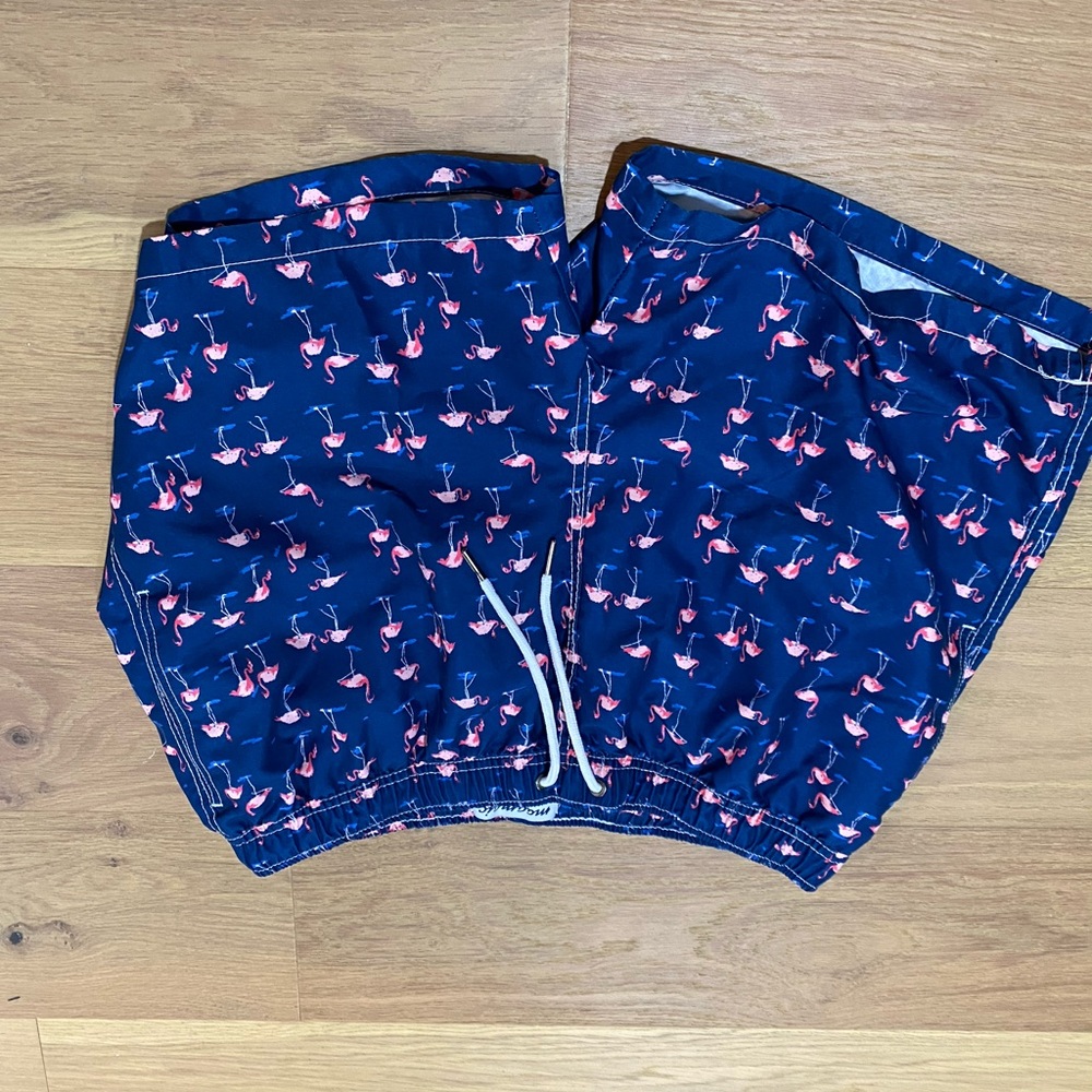 Maagic Men’s XL Swimsuit - Pink Flamingos